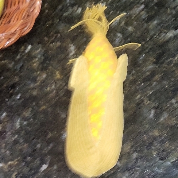 Cornucopia Wicker Realistic Faux Vegetables Fruit  Centerpiece Horn of Plenty - Picture 7 of 12